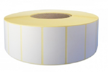 Etichete Semilucioase 70x30 mm 650 Etc/Rola Autocolant Semilucios cu Adeziv Permanent - SL7030 