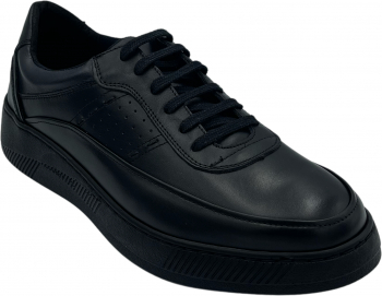 Pantofi casual pentru barbati 093 Piele naturala Negru 39 EU 