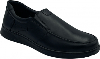 Pantofi casual pentru barbati 6602 Piele naturala Negru 39 EU 