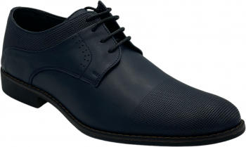 Pantofi eleganti pentru barbati 2992 Piele naturala Blue 39 EU 