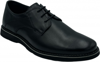Pantofi eleganti pentru barbati 3821 Piele naturala Negru 39 EU 