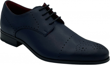 Pantofi eleganti pentru barbati 8094 Piele naturala Blue 39 EU 