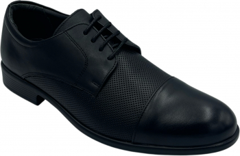 Pantofi eleganti pentru barbati 8305 Piele naturala Negru 39 EU 
