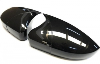 Capace oglinda compatibile cu Audi A3 8P 2007-2012 Negru Lucios 