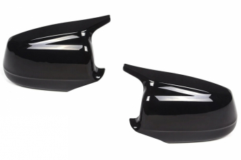 Capace oglinda compatibile cu BMW seria 5 F10 LCI 2014-2017 Negru Lucios 