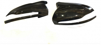 Capace oglinda compatibile cu MERCEDES CLASA E W213 2016- Negru lucios 