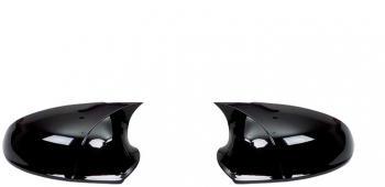 Capace oglinda compatibile cu Opel Astra J 2010-2014 Negru lucios 