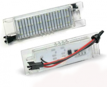 Set 2 x lampi LED iluminare numar inmatriculare 3W 12V 