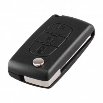 Carcasa Cheie Auto Techstar and reg Peugeot Citroen 207 307 407 C2 C3 C4 C5 C6 C8 cu 3 Butoane HU83 CE05 