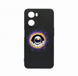 Husa Bestcase Compatibila Cu OPPO A77 5G Astronaut rez la uzura Prot Cam Negru c-B 771 