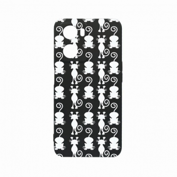 Husa Bestcase Compatibila Cu OPPO A77 5G Cats rez la uzura Prot Cam Negru c-B 115 