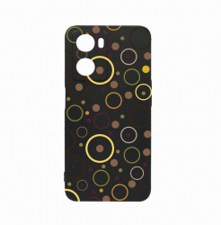 Husa Bestcase Compatibila Cu OPPO A77 5G Circle rez la uzura Prot Cam Negru c-B 147 
