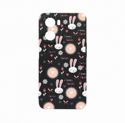 Husa Bestcase Compatibila Cu OPPO A77 5G Easter rez la uzura Prot Cam Negru c-B 189 