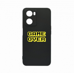 Husa Bestcase Compatibila Cu OPPO A77 5G Game Over rez la uzura Prot Cam Negru c-B 671 