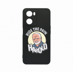Husa Bestcase Compatibila Cu OPPO A77 5G Harold Hide The Pain rez la uzura Prot Cam Negru c-B 662 