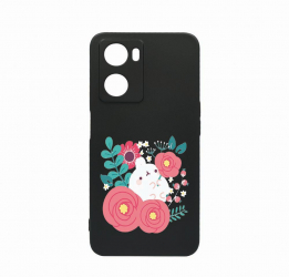 Husa Bestcase Compatibila Cu OPPO A77 5G Hello Spring rez la uzura Prot Cam Negru c-B 686 