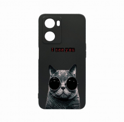 Husa Bestcase Compatibila Cu OPPO A77 5G I See You rez la uzura Prot Cam Negru c-B 9 