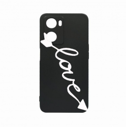 Husa Bestcase Compatibila Cu OPPO A77 5G Love rez la uzura Prot Cam Negru c-B 225 