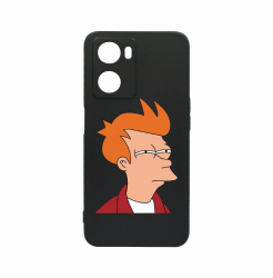 Husa Bestcase Compatibila Cu OPPO A77 5G Meme rez la uzura Prot Cam Negru c-B 663 
