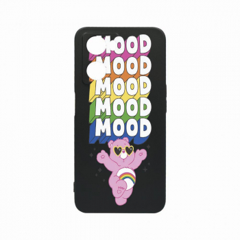 Husa Bestcase Compatibila Cu OPPO A77 5G Mood - Pink Bear rez la uzura Prot Cam Negru c-B 599 