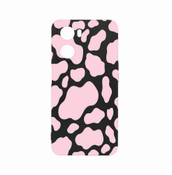 Husa Bestcase Compatibila Cu OPPO A77 5G Pink Cow rez la uzura Prot Cam Negru c-B 786 