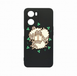 Husa Bestcase Compatibila Cu OPPO A77 5G Rabbits - Lambs rez la uzura Prot Cam Negru c-B 692 