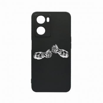 Husa Bestcase Compatibila Cu OPPO A77 5G Shot rez la uzura Prot Cam Negru c-B 802 