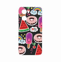Husa Bestcase Compatibila Cu OPPO A77 5G Summer Feeling rez la uzura Prot Cam Negru c-B 87