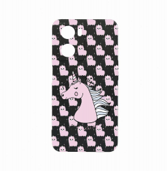 Husa Bestcase Compatibila Cu OPPO A77 5G Unicorn - I Feel Unique rez la uzura Prot Cam Negru c-B 521 