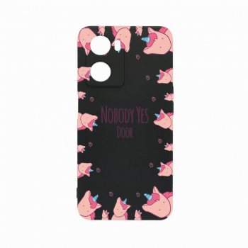 Husa Bestcase Compatibila Cu OPPO A77 5G Unicorn - Nobody yes rez la uzura Prot Cam Negru c-B 523 