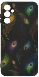 Husa Bestcase Compatibila Cu Samsung Galaxy A14 5G Flower rez la uzura Prot Cam Negru c-B 152 