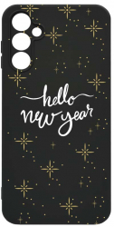 Husa Bestcase Compatibila Cu Samsung Galaxy A14 5G Hello New Year rez la uzura Prot Cam Negru c-B 173 