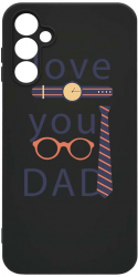 Husa Bestcase Compatibila Cu Samsung Galaxy A14 5G Love You Dad rez la uzura Prot Cam Negru c-B 795 