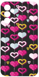 Husa Bestcase Compatibila Cu Samsung Galaxy A14 5G Lovely Hearts rez la uzura Prot Cam Negru c-B 185 