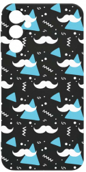 Husa Bestcase Compatibila Cu Samsung Galaxy A14 5G Mustache rez la uzura Prot Cam Negru c-B 164 