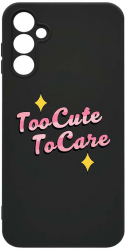 Husa Bestcase Compatibila Cu Samsung Galaxy A14 5G Too Cute rez la uzura Prot Cam Negru c-B 488 