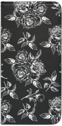 Husa Magnet Book Compatibila Cu Realme 10 Pro 5G Black Roses Inchidere Magnetica FLb 1045 