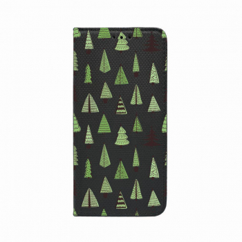 Husa Magnet Book Compatibila Cu Realme 10 Pro 5G Christmas Tree Shapes Inchidere Magnetica FLb 872 