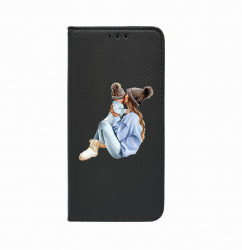 Husa Magnet Book Compatibila Cu Realme 10 Pro 5G Girl Mom With a Boy Inchidere Magnetica FLb 562 