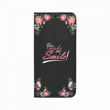 Husa Magnet Book Compatibila Cu Realme 10 Pro 5G Make Me Smile Inchidere Magnetica FLb 4 