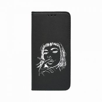 Husa Magnet Book Compatibila Cu Realme 10 Pro 5G Smoking Woman Inchidere Magnetica FLb 749 