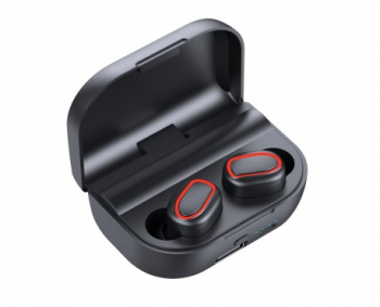 Casti Smart Techstar® TWS S10 Wireless Bluetooth V5.0 HD Audio Touch IPX6 iOS Android 1500mAh Negru 