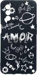 Husa Bestcase Compatibila Cu OPPO A54 5G Goth Love rez la uzura Prot Cam Negru c-B 984 