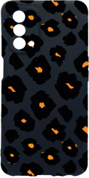 Husa Bestcase Compatibila Cu OPPO A74 5G Original Leopard Pattern rez la uzura Prot Cam Negru c-B 1038 