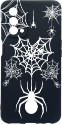 Husa Bestcase Compatibila Cu OPPO A54 5G Spider Web rez la uzura Prot Cam Negru c-B 1036 