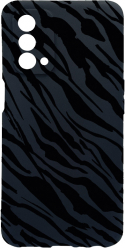 Husa Bestcase Compatibila Cu OPPO A93 5G Zebra Pattern rez la uzura Prot Cam Negru c-B 1059 