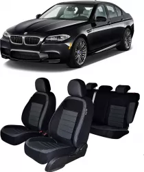 Set Huse auto dedicate SERIA 5 F10 2010-2016 BANCHETA FRACTIONATA 