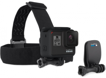 Sistem prindere de cap GOPRO Head Strap + QuickClip ACHOM-001 Negru 