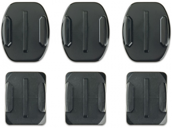 Kit suporturi adezive GOPRO AACFT-001 Negru 