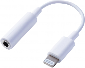 Adaptor audio iOS la Jack 3.5 mm Alb 